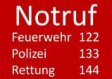 Der richtige Notruf